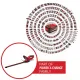 Einhell GC-CH 1846 Li-Solo Лек и мощен акумулаторен храсторез с лазерно изрязани ножове