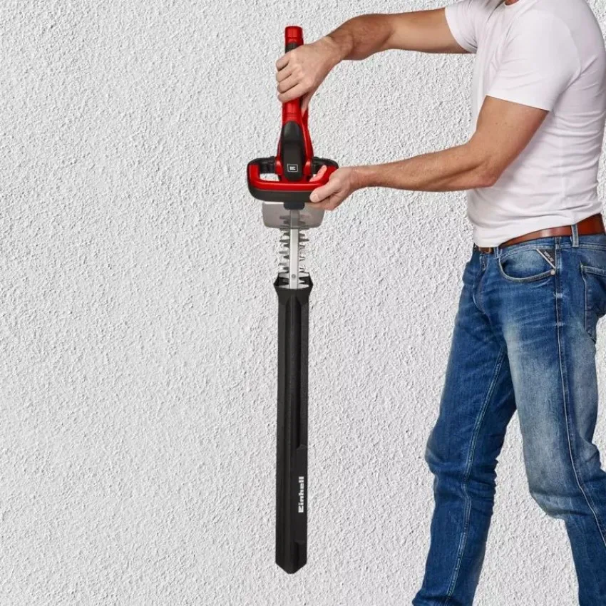 Einhell GC-CH 1855/1 Li Kit (1x2.5 Ah) Акумулаторен храсторез с лазерно изрязани ножове и въртяща се ръкохватка