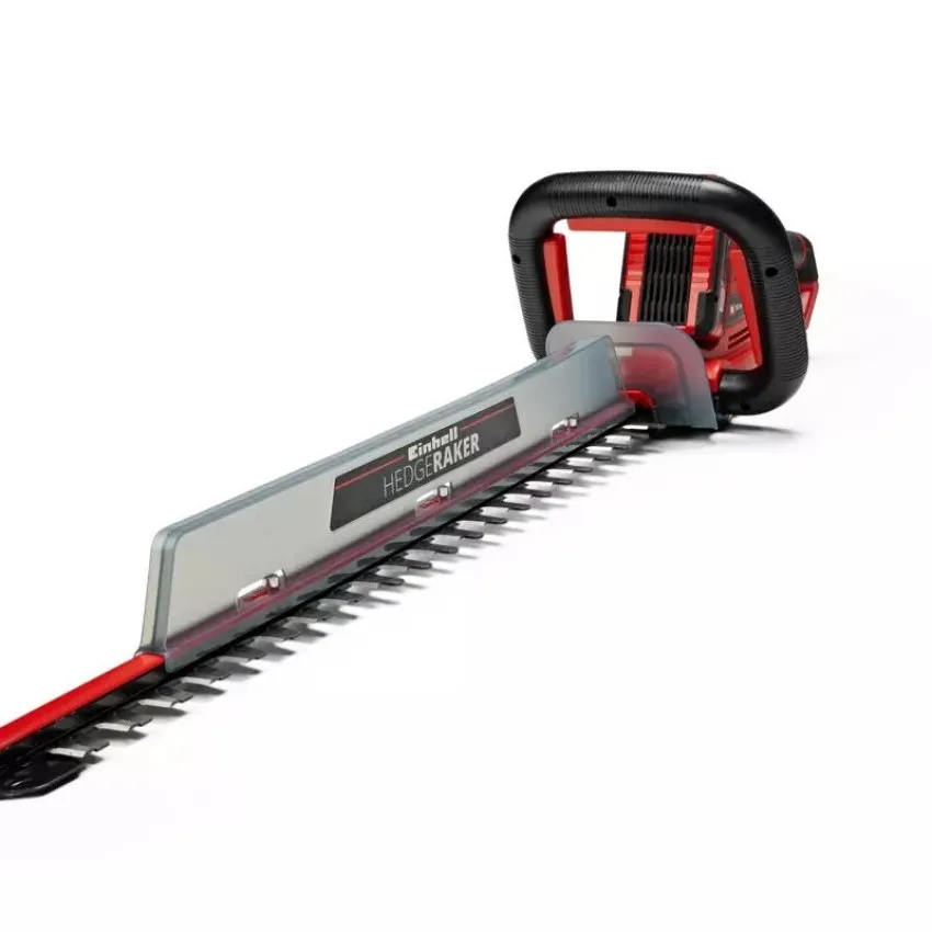Einhell GE-CH 18/60 Li-Solo Акумулаторен храсторез с лазерно изрязани ножове и въртяща се дръжка