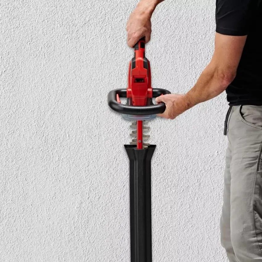 Einhell GE-CH 18/60 Li-Solo Акумулаторен храсторез с лазерно изрязани ножове и въртяща се дръжка