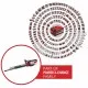 Einhell GE-CH 36/65 Li-Solo Мощен акумулаторен храсторез с 65 см дължина на рязане и въртяща се дръжка