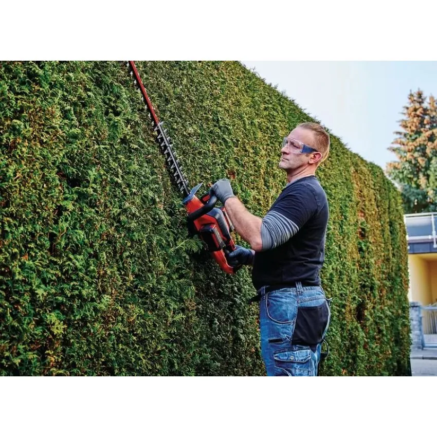 Einhell GE-CH 36/65 Li-Solo Мощен акумулаторен храсторез с 65 см дължина на рязане и въртяща се дръжка