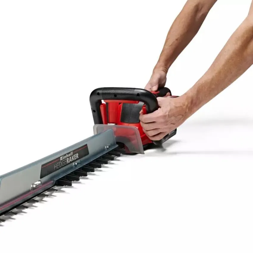 Einhell GE-CH 36/65 Li-Solo Мощен акумулаторен храсторез с 65 см дължина на рязане и въртяща се дръжка