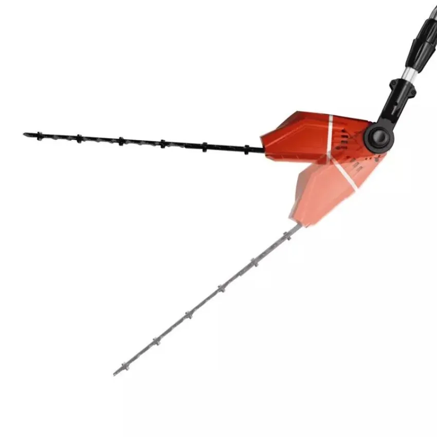 Einhell GE-HH 18/45 Li T-Solo Акумулаторен телескопичен храсторез с регулируема дръжка и лазерно изрязани ножове