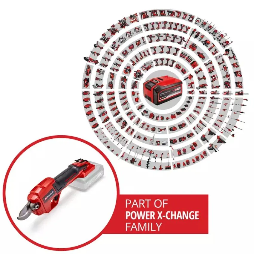 Einhell GE-LS 18 Li-Solo Акумулаторна ножица за клони с мощност за рязане до 28 мм