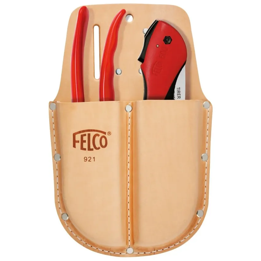 FELCO 921 - Двойна Кожена Кания за Инструменти