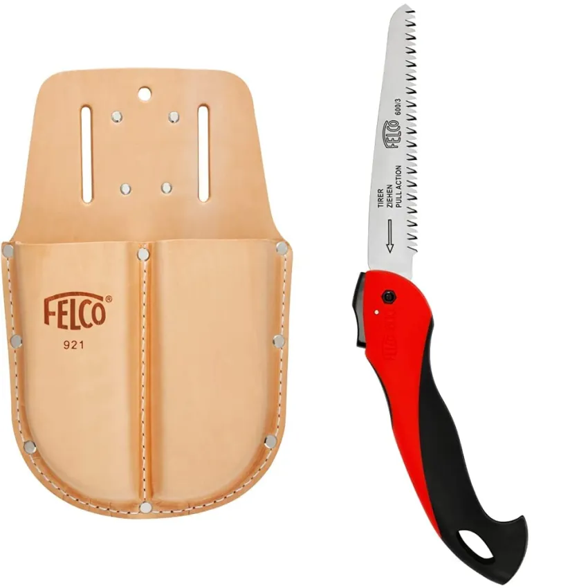 FELCO 921 - Двойна Кожена Кания за Инструменти