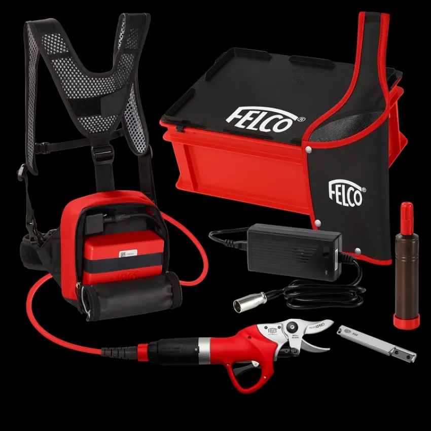 FELCO 802 Електрическа ножица за изрязване на клони с литиево-йонна батерия