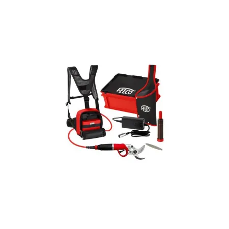 FELCO 812 Електрическа ножица за клони с FELCO POWER PACK 882 и литиево-йонна батерия