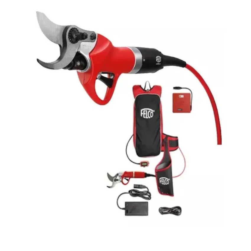 FELCO 822 + Електрическа ножица  за клони с литиево-йонна батерия Power+ - оптимизирайте работата си с лекота!