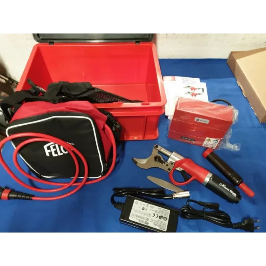 FELCO 822 + Електрическа ножица  за клони с литиево-йонна батерия Power+ - оптимизирайте работата си с лекота!