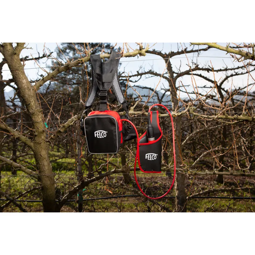 FELCO 822 + Електрическа ножица  за клони с литиево-йонна батерия Power+ - оптимизирайте работата си с лекота!