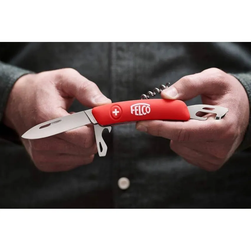 FELCO 501 Мултифункционално джобно ножче с ергономичен дизайн и 2 функции