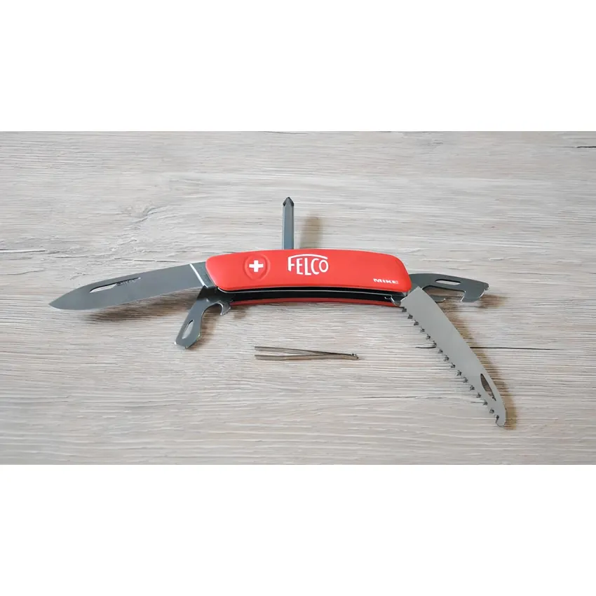 FELCO 506 Мултифункционално джобно ножче с 9 функции за ежедневна употреба