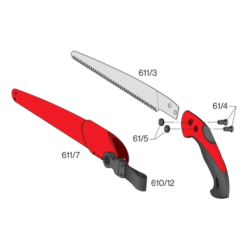 FELCO 611 Трион с дълготрайна надеждност и ергономичен дизайн