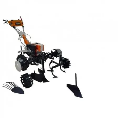 Gardenia 1100 Profi Бензинов мотокултиватор – Мощност и стабилност за всеки терен