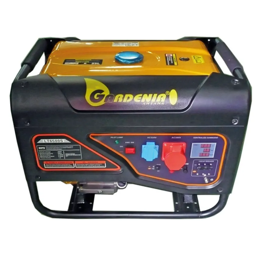 Gardenia LT6500S - Бензинов генератор 5 kW с 13 к.с. двигател