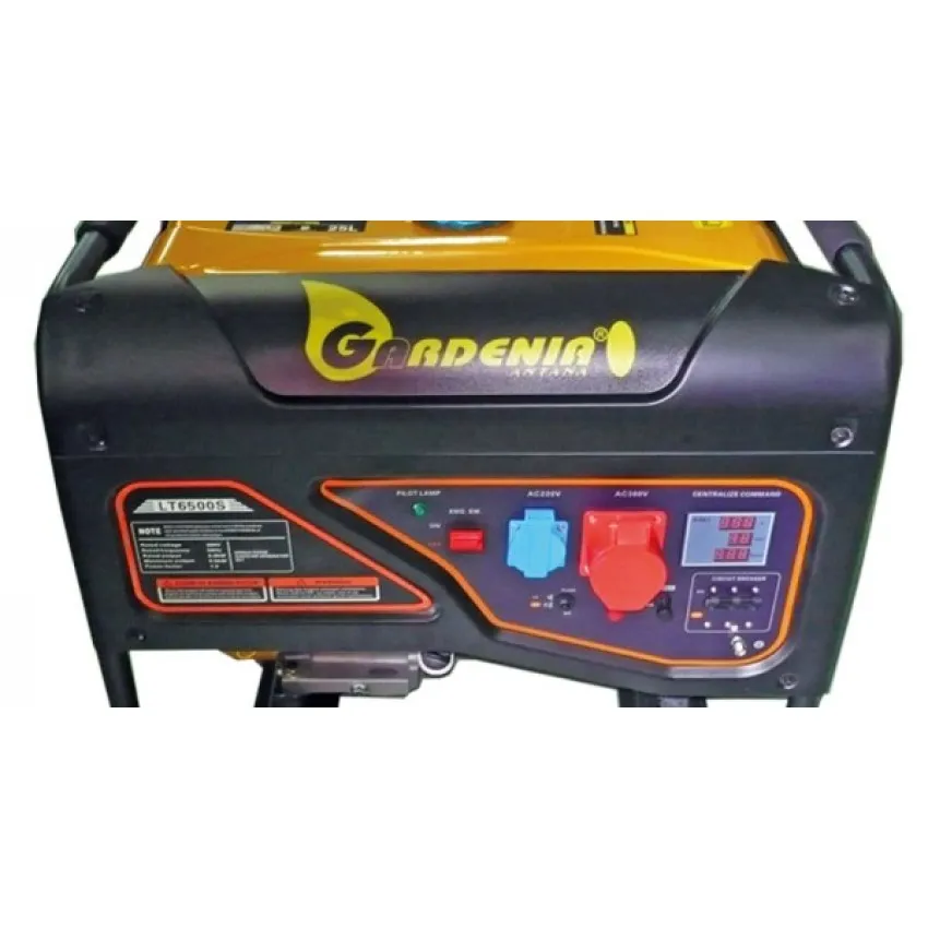 Gardenia LT6500S - Бензинов генератор 5 kW с 13 к.с. двигател