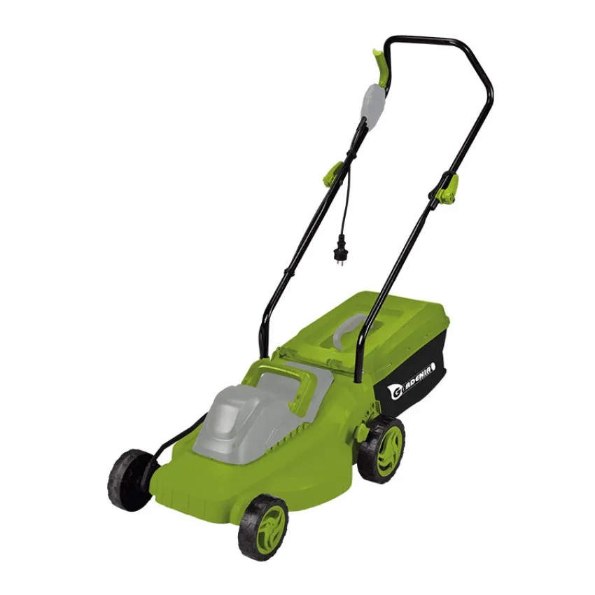 Gardenia GD114 - Електрическа косачка 1.5 kW / 37 см / 35 л кош за 400 кв.м