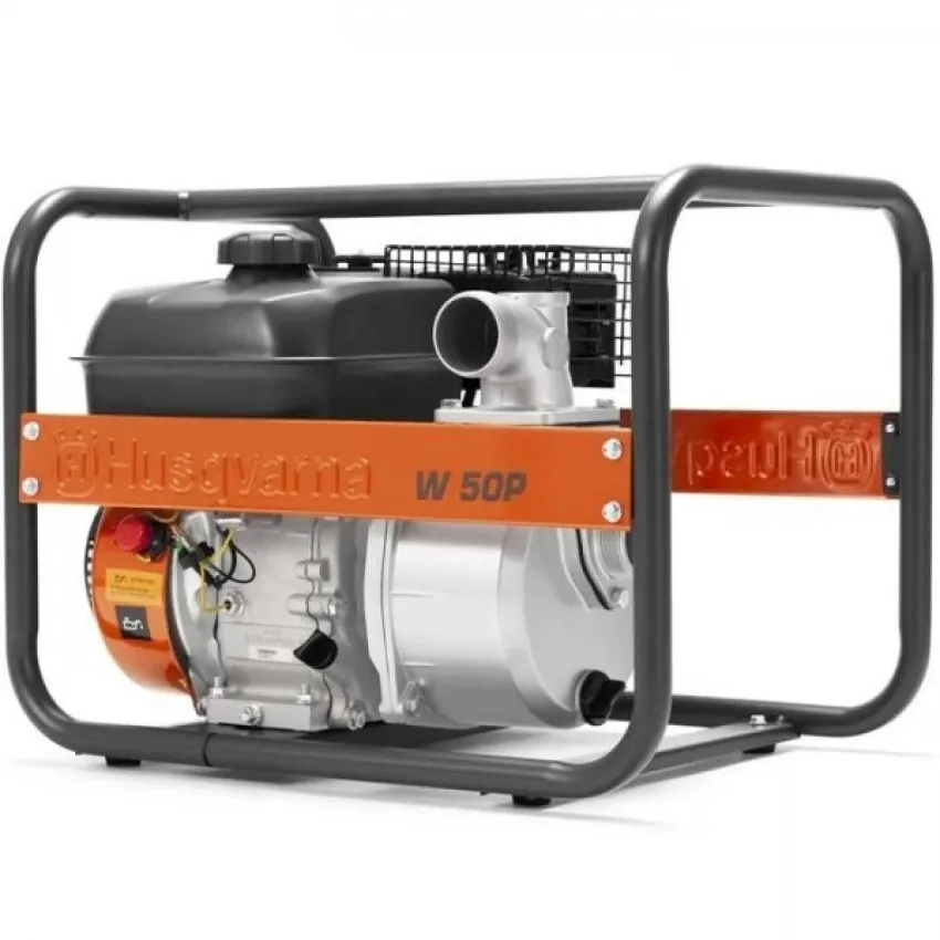 Помпа за вода Husqvarna W50P - Високопроизводителна бензинова водна помпа с дебит 600 л/мин