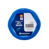 Тримерна Корда Husqvarna Opti Round 1.5X15м - Синя, Професионална