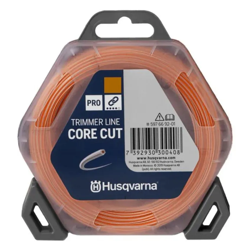 Тримерна корда Husqvarna Corecut 3.0 мм x 10 м - Здрава и ефективна