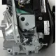 Honda Двигател GXR120RT-KR-DP-SD Хоризонтален вал 15 мм външна резба М12х1.25, газ-жило, без въздушен филтър, с датчик за масло, с фланец, черен цвят