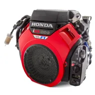 Honda Двигател GX800IRH-TX-F4-OH Хоризонтален вал 28.575 мм шпонка, вътрешна резба 7/16-20UNF, газ-потенциметър, двоен въздушен филтър, електрически старт, с датчик за масло, автоматичен смукач, горивна помпа, без искроуловител, зареждане 17А, червен цвят