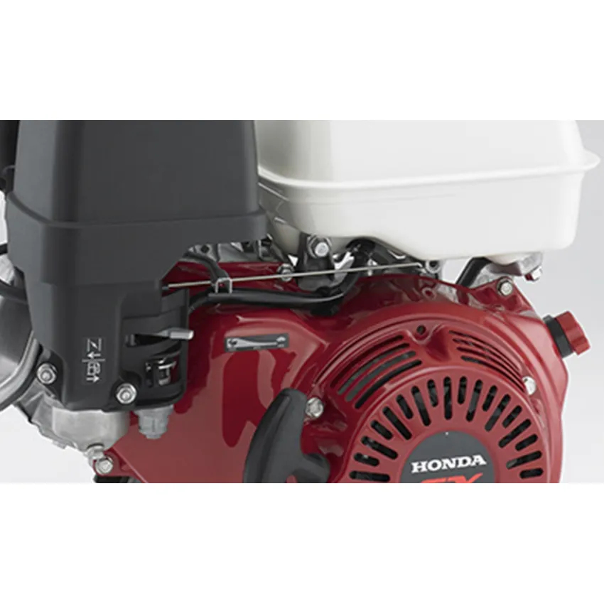 Honda Двигател GX270T2-VS-P-OH Хоризонтален вал, с резба 2 1/4"/ft, вътрешна резба 5/16-24UNF, газ-фиксирана, с тих въздушен филтър, с датчик за масло, без дефлектор, без искроуловител, червен цвят