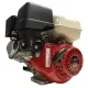Honda Двигател GX270UT2-QC-2-SD Хоризонтален вал 25.4 мм шпонка, вътрешна резба 7/16-20UNF, газ-лост, с Cyclone въздушен филтър, с датчик за масло, с дефлектор, без искроуловител, черен цвят