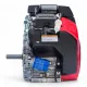 Honda Двигател GX690RH-TX-F2-OH Хоризонтален вал 28.575 мм шпонка, вътрешна резба 7/16-20UNF, газ-лост, без въздушен филтър, електрически старт, с датчик за масло, смукач-лост, горивна помпа, без искроуловител, зареждане 17А, червен цвят