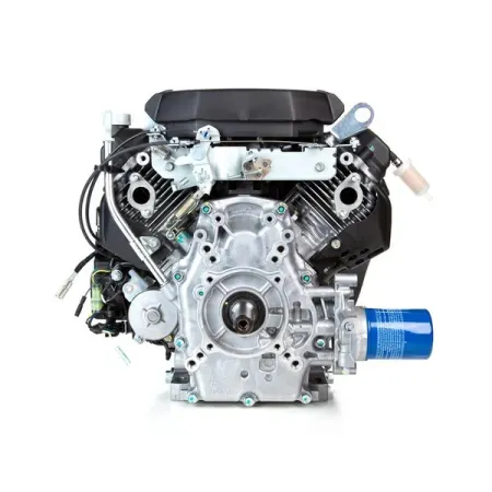 Honda Двигател GX630RH-QY-D-SD Хоризонтален вал 25.4 мм шпонка, вътрешна резба 3/8-24UNF, газ-жило, двоен въздушен филтър, електрически старт, с датчик за масло, смукач-жило, електрическа горивна помпа, без искроуловител, зареждане 17А, черен цвят