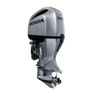 Honda Двигател BF 200D UDU 200 к.с, ултра дълъг ботуш, електрически стартер, електронно дистанционно управление, електрохидравлично регулиране на наклона, 60А генератор