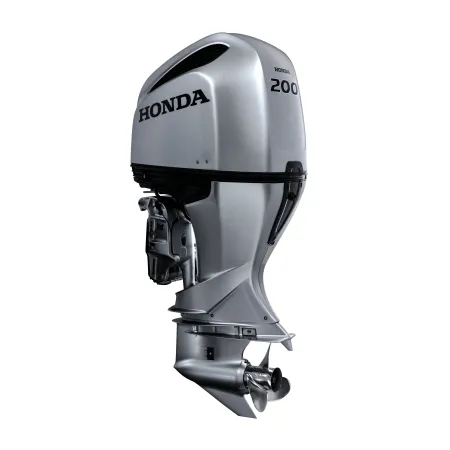 Honda Двигател BF 200D LDU 200 к.с, дълъг ботуш, електрически стартер, електронно дистанционно управление, електрохидравлично регулиране на наклона, 60А генератор