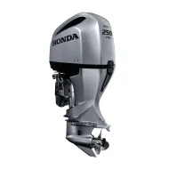 Honda Двигател BF 250D XCDU 250 к.с, екстра дълъг ботуш, електрически стартер, електронно дистанционно управление, електрохидравлично регулиране на наклона, обратна посока на движение на пропелера, 60А генератор