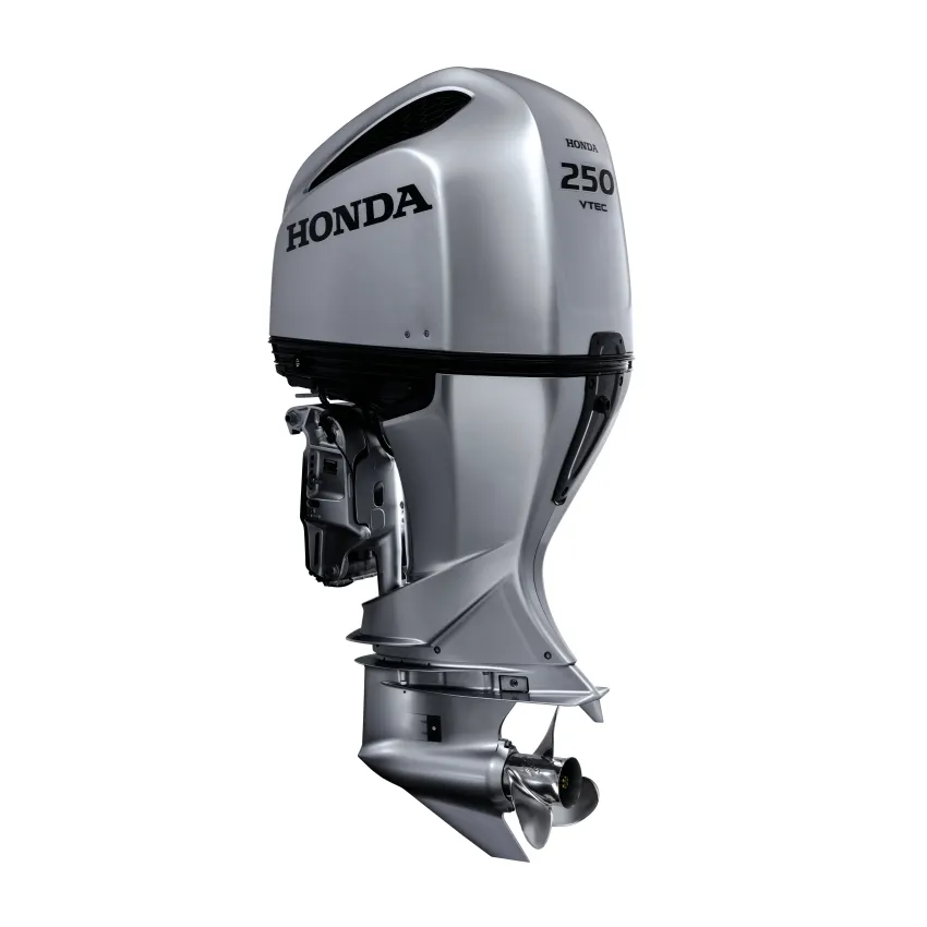 Honda Двигател BF 250D XCDU 250 к.с, екстра дълъг ботуш, електрически стартер, електронно дистанционно управление, електрохидравлично регулиране на наклона, обратна посока на движение на пропелера, 60А генератор