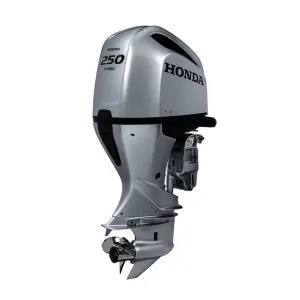 Honda Двигател BF 250D XDU 250 к.с, екстра дълъг ботуш, електрически стартер, електронно дистанционно управление, електрохидравлично регулиране на наклона, 60А генератор