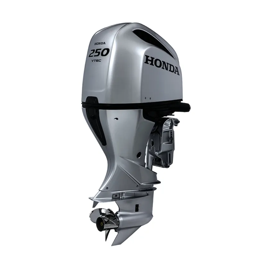 Honda Двигател BF 250D XRU 250 к.с, екстра дълъг ботуш, електрически стартер, механично дистанционно управление, електрохидравлично регулиране на наклона, 60А генератор