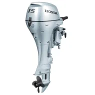 Honda Двигател BF 15 SHU 15 к.с, къс ботуш, ръчно управление, 6А генератор