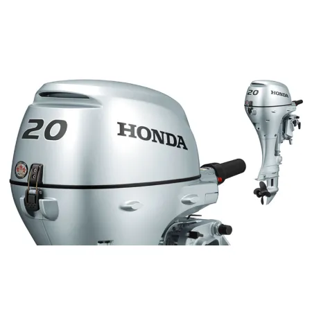 Honda Двигател BF 20 LHU 20 к.с, дълъг ботуш, ръчно управление, 6А генератор
