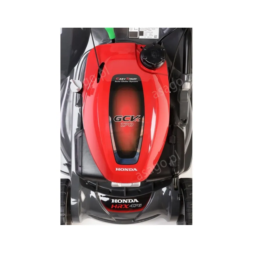 Honda Бензинова косачка HRX 476 HY 47 cm, собствен ход, Hydrostatic, Roto-stop®