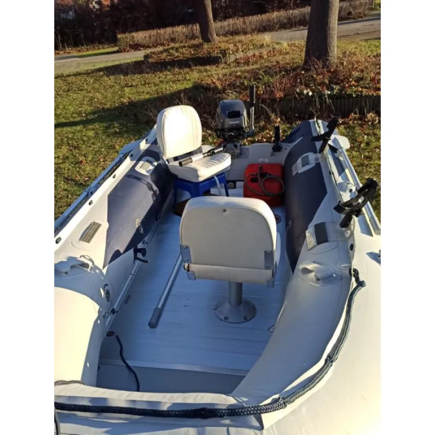 Honda Лодка с алуминиево дъно T40AE 395 см дължина, 1050 кг товароносимост