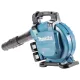 Акумулаторна въздуходувка Makita DUB363PT2V, LXT, 36 V, 2х5 Ah, 804 м³/ч, с батерии, зарядно и аксесоари