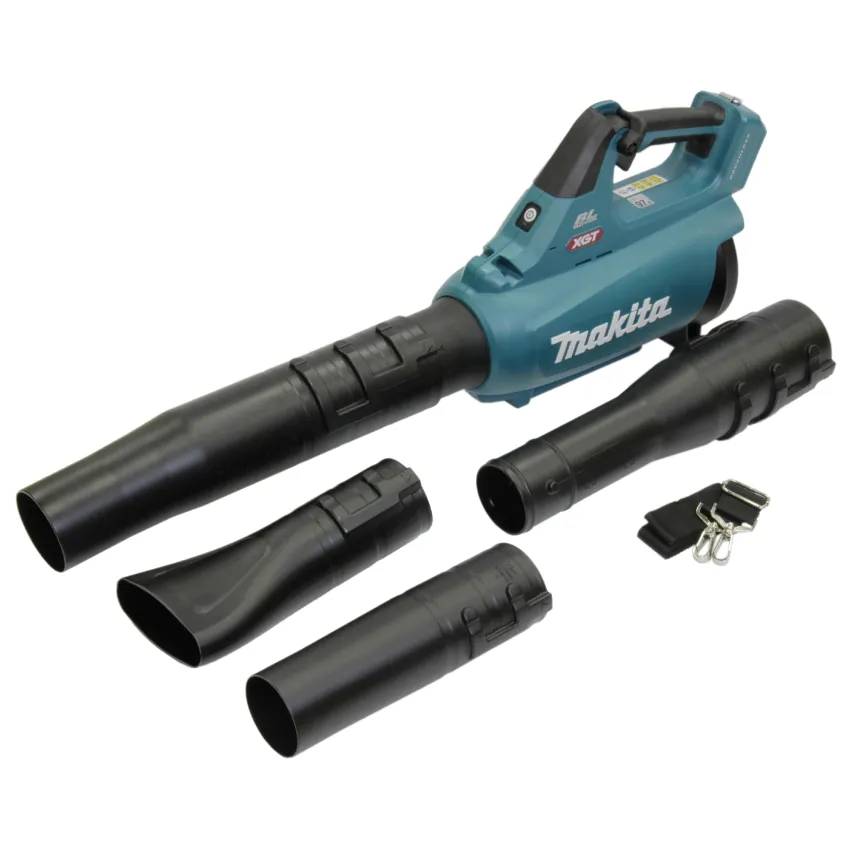 Професионална акумулаторна въздуходувка Makita UB001GZ + Комплект батерии и зарядно Makita 1911V6-0, XGT