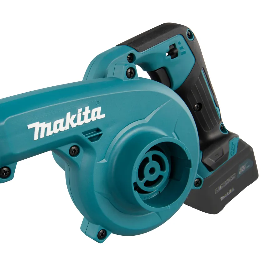 Акумулаторна въздуходувка Makita UB101DZ, 12 V, 2.6 м³/мин, без батерия и зарядно + ПОДАРЪК рекламна шапка Makita