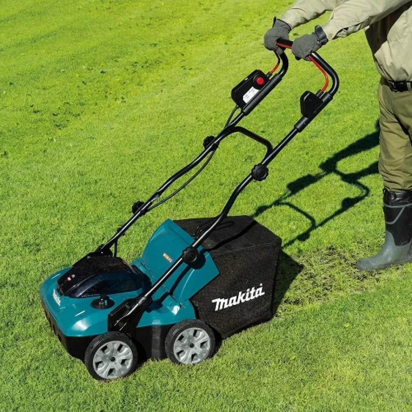 Акумулаторен аератор Makita UV001GZ, XGT, 40 V, 38 см, без батерия и зарядно + ПОДАРЪК термос Makita