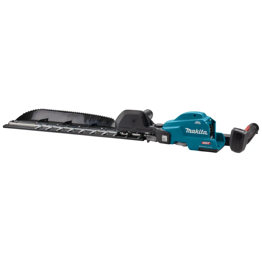 Професионален акумулаторен храсторез Makita UH013GZ + Комплект батерии и зарядно Makita 1911V6-0, XGT