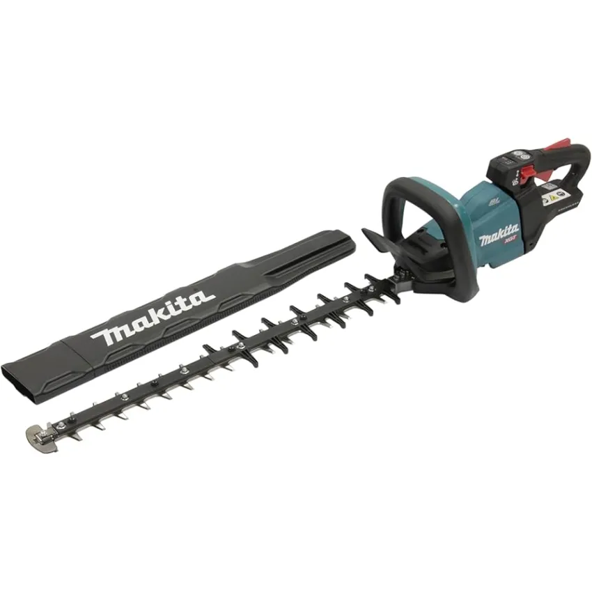 Професионален акумулаторен храсторез Makita UH006GZ + Комплект батерии и зарядно Makita 191L77-9, XGT