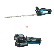 Професионален акумулаторен храсторез Makita UH007GZ + Комплект батерии и зарядно Makita 191L77-9, XGT