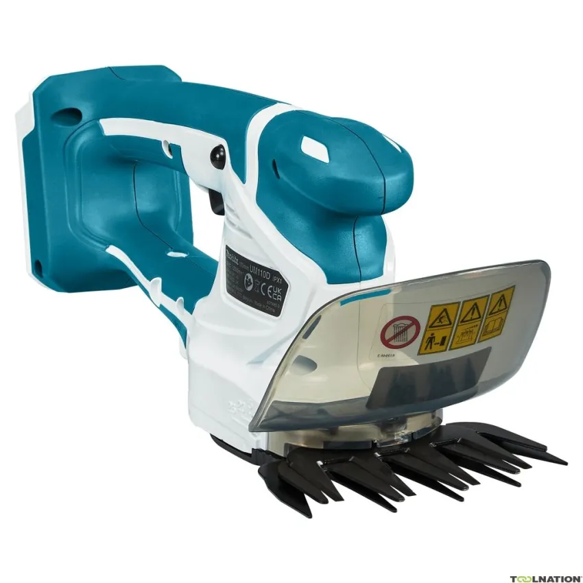 Акумулаторна ножица за трева и храсти Makita UM110DWYX, 18 V, 1.5 Ah, 110 мм, с батерия и зарядно